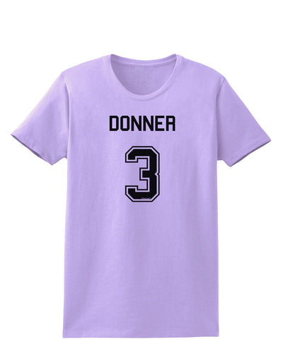 Reindeer Jersey - Donner 3 Womens T-Shirt-Womens T-Shirt-TooLoud-Lavender-X-Small-Davson Sales