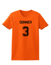 Reindeer Jersey - Donner 3 Womens T-Shirt-Womens T-Shirt-TooLoud-Orange-X-Small-Davson Sales