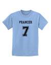 Reindeer Jersey - Prancer 7 Childrens T-Shirt-Childrens T-Shirt-TooLoud-Light-Blue-X-Small-Davson Sales