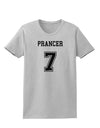 Reindeer Jersey - Prancer 7 Womens T-Shirt-Womens T-Shirt-TooLoud-AshGray-X-Small-Davson Sales