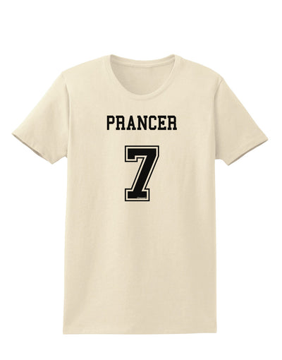 Reindeer Jersey - Prancer 7 Womens T-Shirt-Womens T-Shirt-TooLoud-Natural-X-Small-Davson Sales