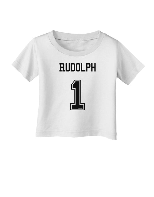 Reindeer Jersey - Rudolph 1 Infant T-Shirt-Infant T-Shirt-TooLoud-White-06-Months-Davson Sales