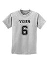 Reindeer Jersey - Vixen 6 Childrens T-Shirt-Childrens T-Shirt-TooLoud-AshGray-X-Small-Davson Sales