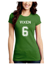 Reindeer Jersey - Vixen 6 Juniors Crew Dark T-Shirt-T-Shirts Juniors Tops-TooLoud-Kiwi-Green-Juniors Fitted XS-Davson Sales