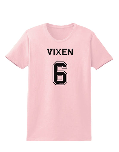 Reindeer Jersey - Vixen 6 Womens T-Shirt-Womens T-Shirt-TooLoud-PalePink-X-Small-Davson Sales