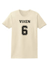 Reindeer Jersey - Vixen 6 Womens T-Shirt-Womens T-Shirt-TooLoud-Natural-X-Small-Davson Sales