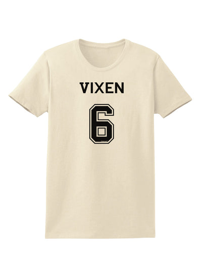 Reindeer Jersey - Vixen 6 Womens T-Shirt-Womens T-Shirt-TooLoud-Natural-X-Small-Davson Sales