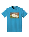 Relaxing Ram Adult Dark T-Shirt-Mens T-Shirt-TooLoud-Turquoise-Small-Davson Sales