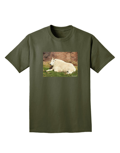 Relaxing Ram Adult Dark T-Shirt-Mens T-Shirt-TooLoud-Military-Green-Small-Davson Sales