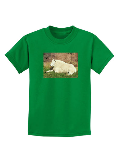 Relaxing Ram Childrens Dark T-Shirt-Childrens T-Shirt-TooLoud-Kelly-Green-X-Small-Davson Sales