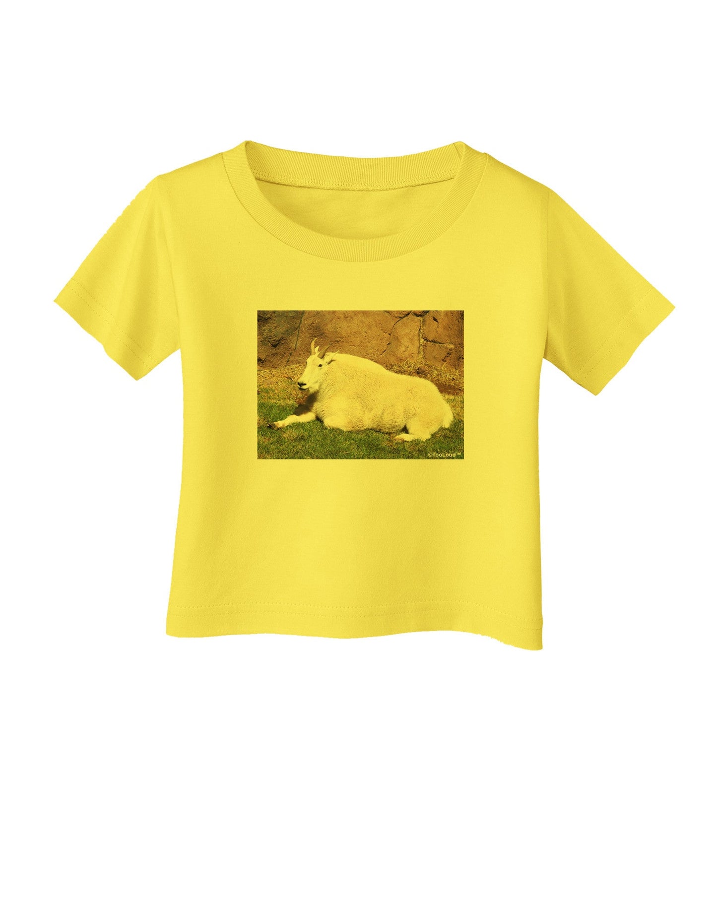 Relaxing Ram Infant T-Shirt-Infant T-Shirt-TooLoud-Yellow-06-Months-Davson Sales