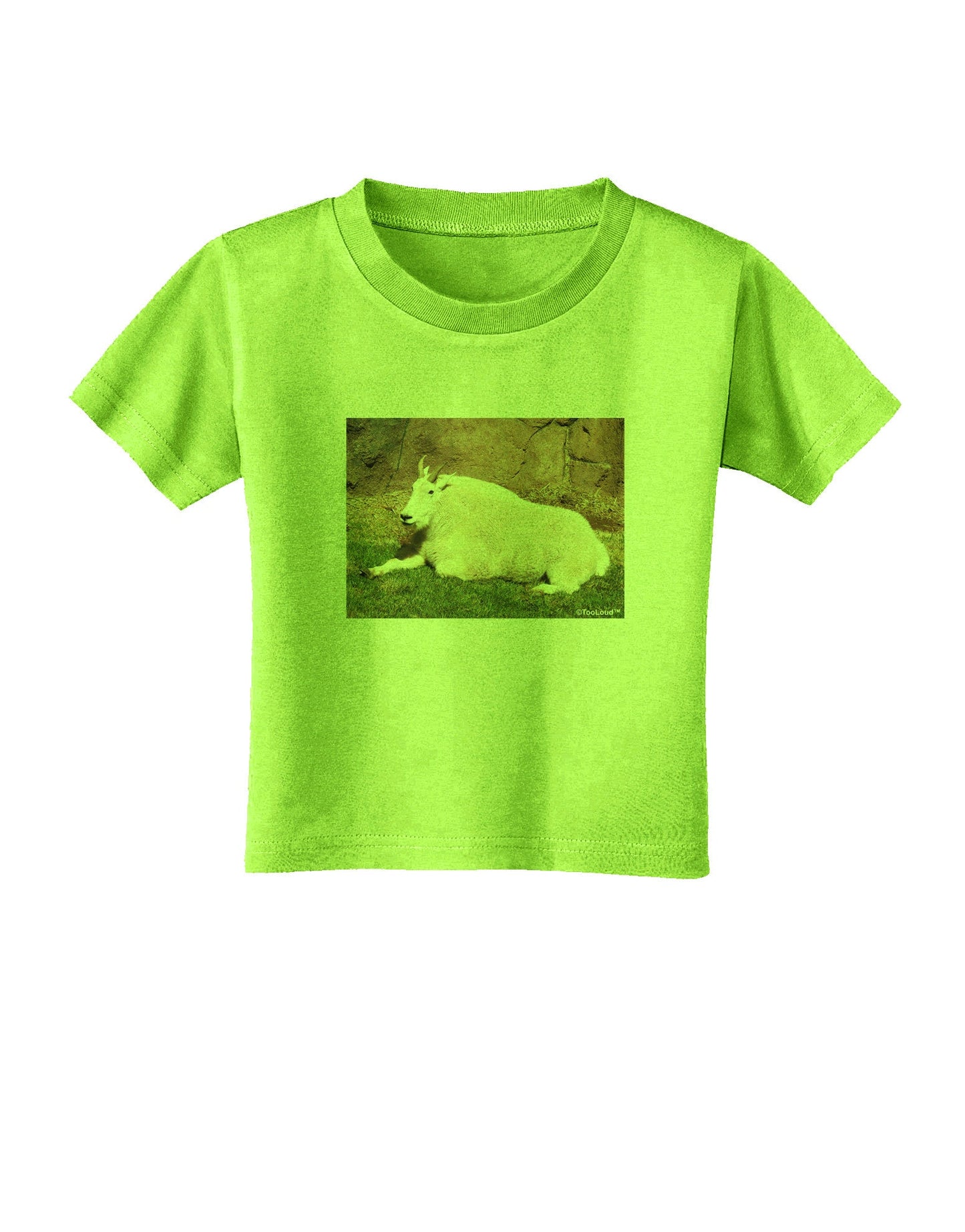 Relaxing Ram Toddler T-Shirt-Toddler T-Shirt-TooLoud-Lime-Green-2T-Davson Sales