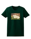 Relaxing Ram Womens Dark T-Shirt-Womens T-Shirt-TooLoud-Forest-Green-Small-Davson Sales