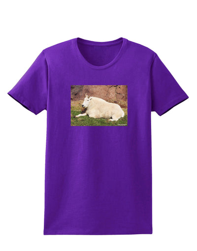 Relaxing Ram Womens Dark T-Shirt-Womens T-Shirt-TooLoud-Purple-X-Small-Davson Sales