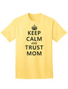 Reliable and Comfortable Adult T-Shirt: Embrace the Trustworthy Essence of Motherhood-Mens T-shirts-TooLoud-Yellow-Small-Davson Sales