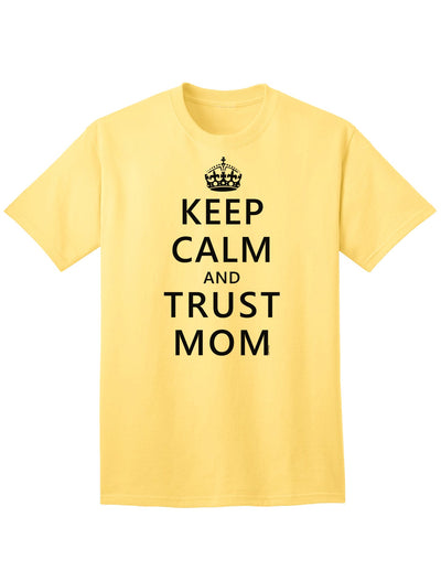 Reliable and Comfortable Adult T-Shirt: Embrace the Trustworthy Essence of Motherhood-Mens T-shirts-TooLoud-Yellow-Small-Davson Sales