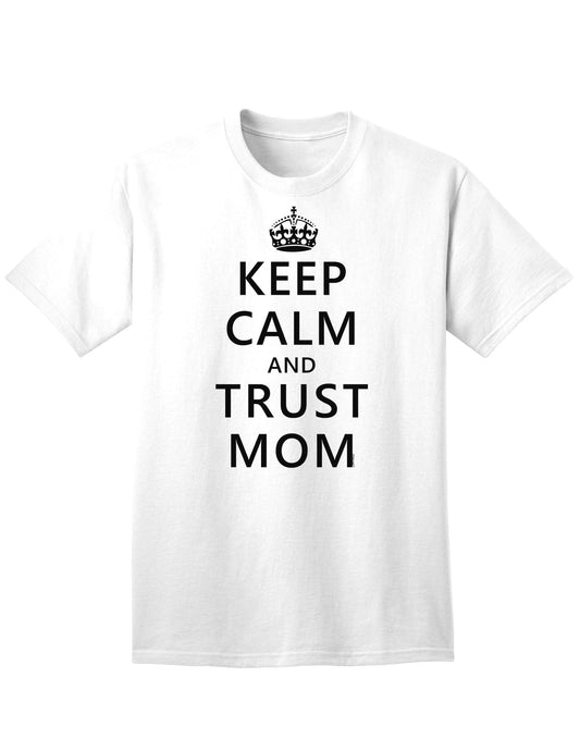 Reliable and Comfortable Adult T-Shirt: Embrace the Trustworthy Essence of Motherhood-Mens T-shirts-TooLoud-White-Small-Davson Sales