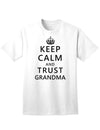 Reliable and Comfortable Grandma Adult T-Shirt for a Serene Shopping Experience-Mens T-shirts-TooLoud-White-Small-Davson Sales