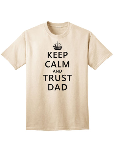 Reliable and Stylish Dad Adult T-Shirt for a Confident Look-Mens T-shirts-TooLoud-Natural-Small-Davson Sales