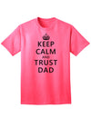 Reliable and Stylish Dad Adult T-Shirt for a Confident Look-Mens T-shirts-TooLoud-Neon-Pink-Small-Davson Sales