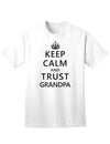 Reliable and Timeless: Grandpa's Trustworthy Adult T-Shirt-Mens T-shirts-TooLoud-White-Small-Davson Sales