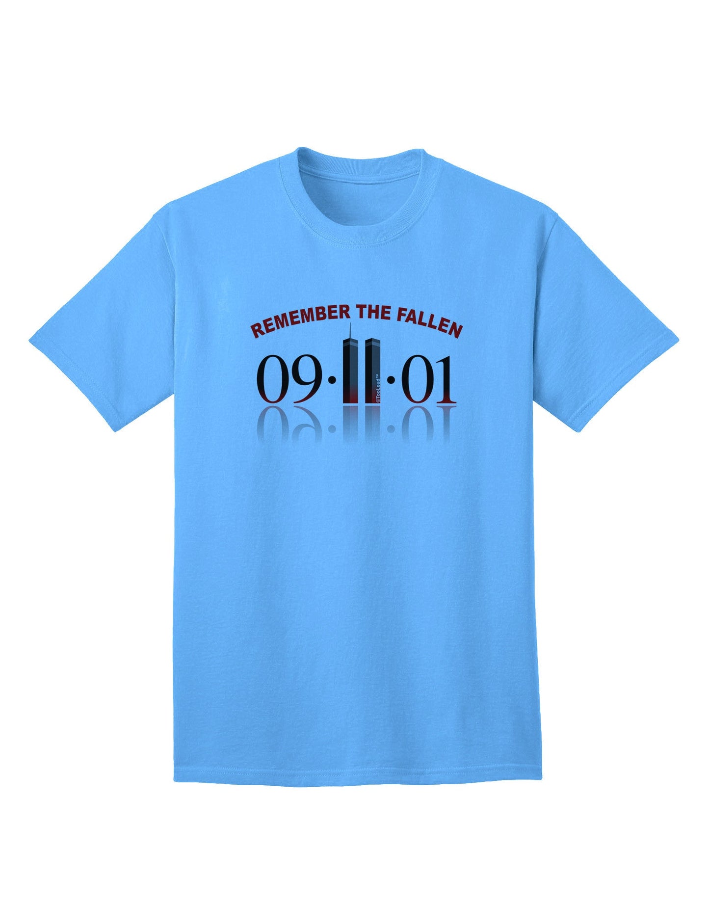 Remember The Fallen 91101 Adult T-Shirt-unisex t-shirt-TooLoud-Aquatic-Blue-Small-Davson Sales
