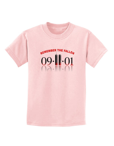 Remember The Fallen 91101 Childrens T-Shirt-Childrens T-Shirt-TooLoud-PalePink-X-Small-Davson Sales