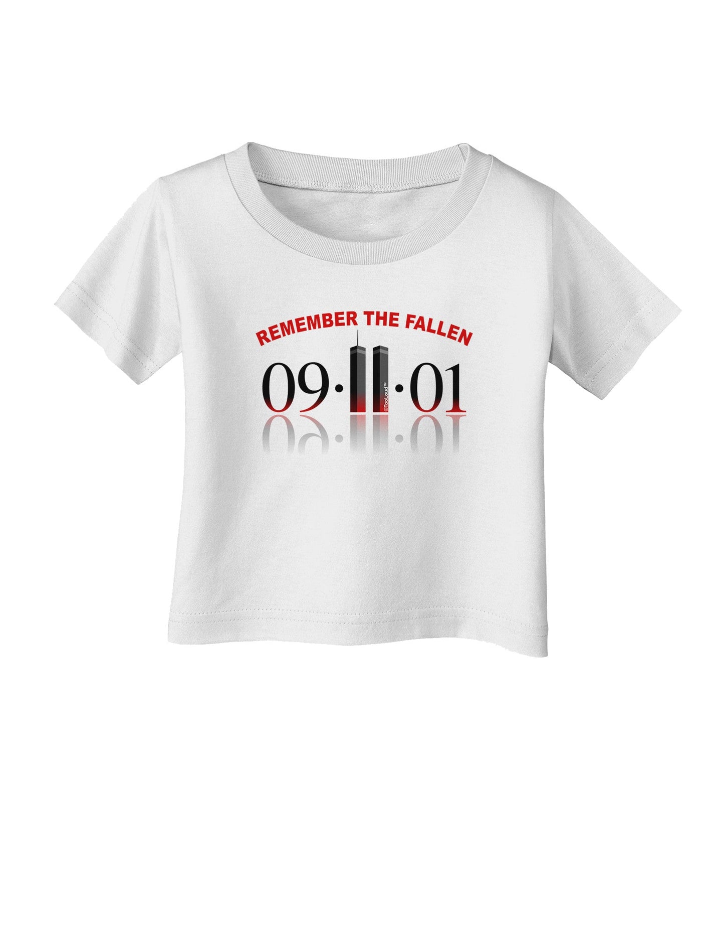 Remember The Fallen 91101 Infant T-Shirt-Infant T-Shirt-TooLoud-White-06-Months-Davson Sales