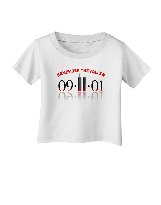 Remember The Fallen 91101 Infant T-Shirt-Infant T-Shirt-TooLoud-White-06-Months-Davson Sales