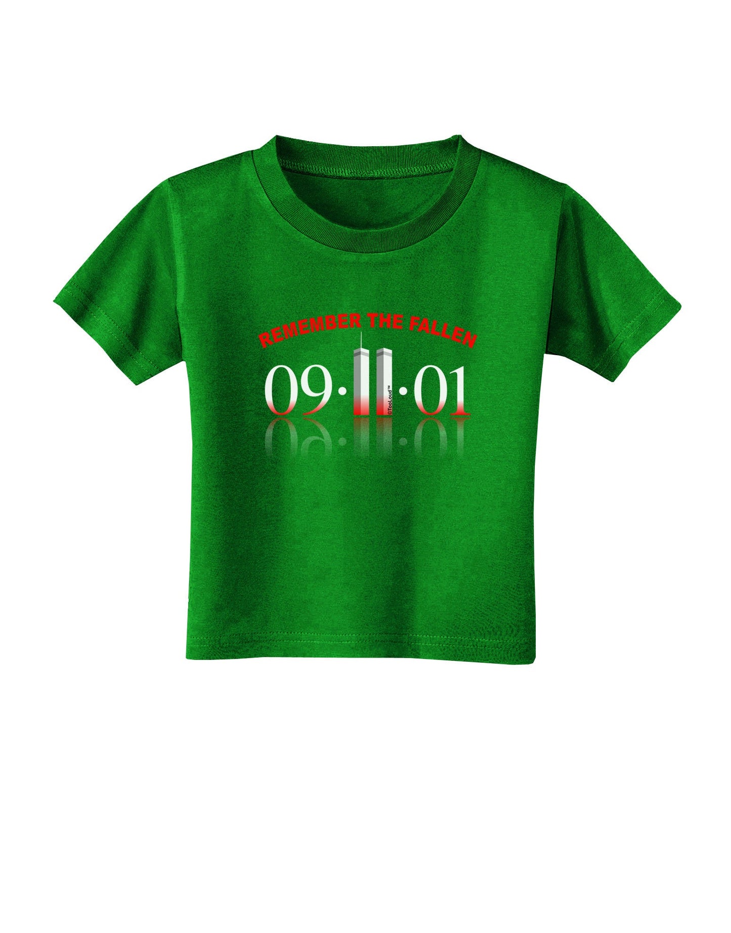 Remember The Fallen 91101 Toddler T-Shirt Dark-Toddler T-Shirt-TooLoud-Clover-Green-2T-Davson Sales