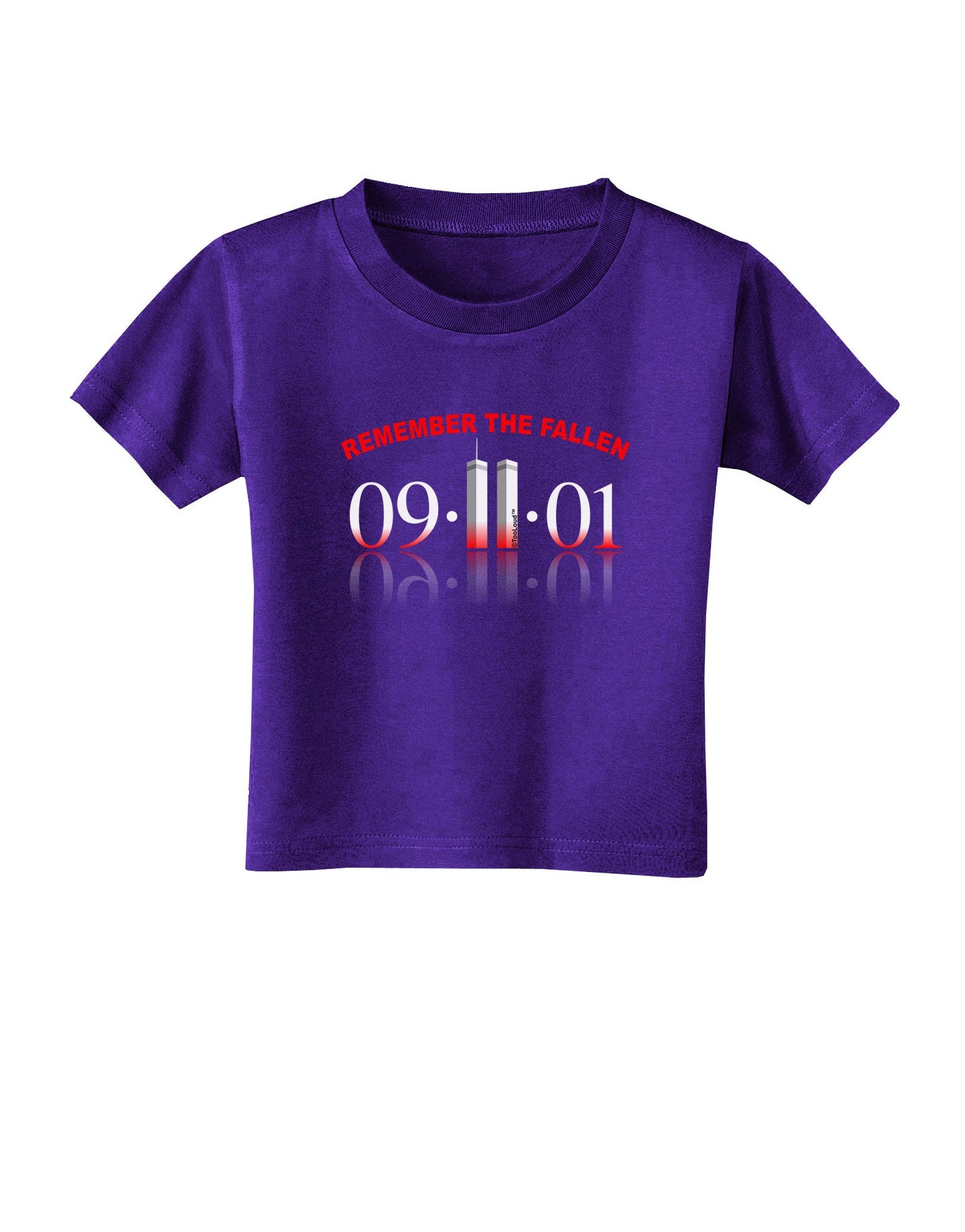 Remember The Fallen 91101 Toddler T-Shirt Dark-Toddler T-Shirt-TooLoud-Purple-2T-Davson Sales