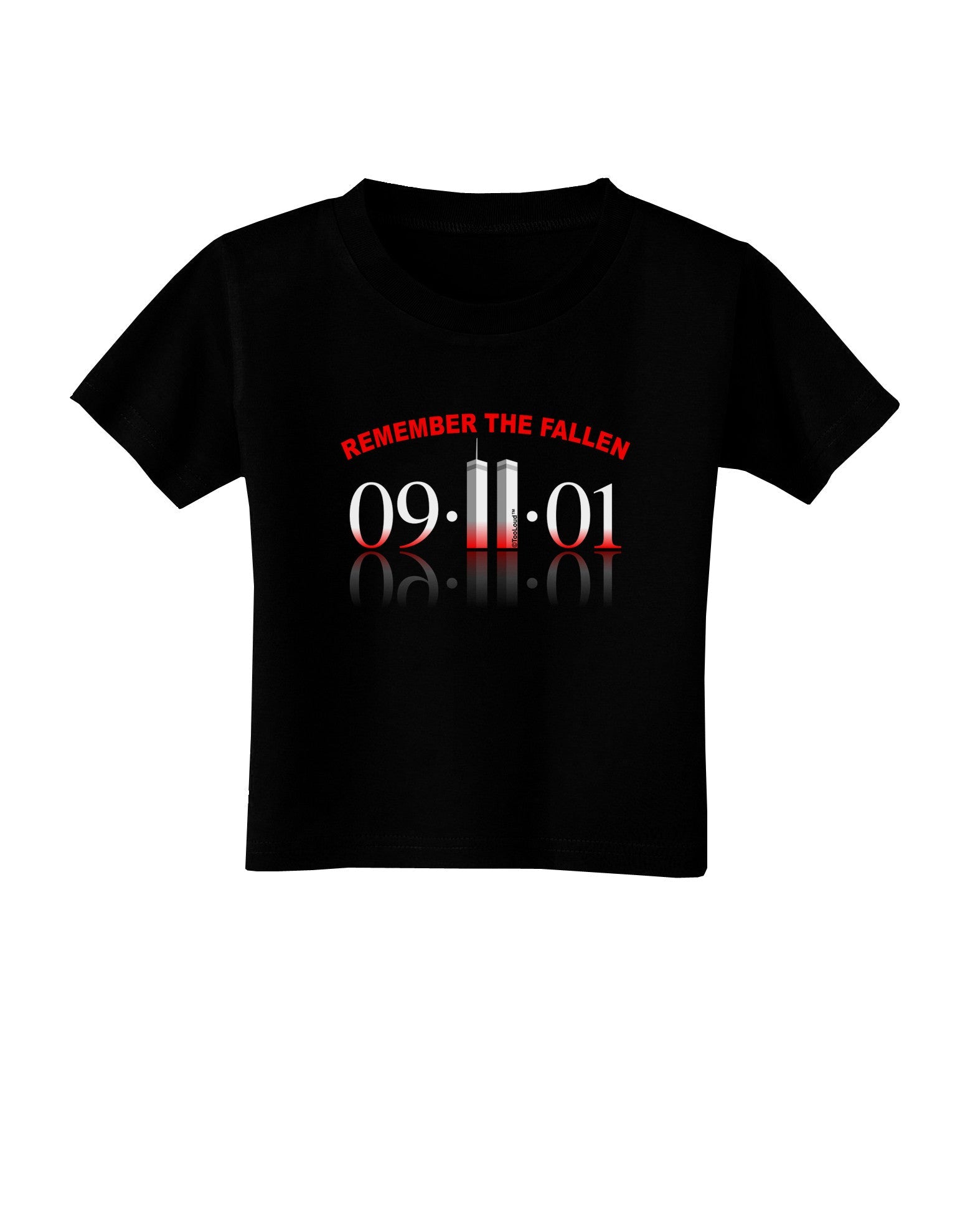 Remember The Fallen 91101 Toddler T-Shirt Dark-Toddler T-Shirt-TooLoud-Black-2T-Davson Sales