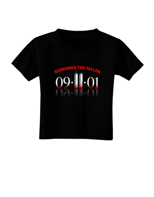 Remember The Fallen 91101 Toddler T-Shirt Dark-Toddler T-Shirt-TooLoud-Black-2T-Davson Sales