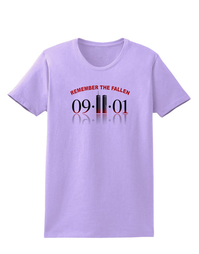 Remember The Fallen 91101 Womens T-Shirt-Womens T-Shirt-TooLoud-Lavender-X-Small-Davson Sales