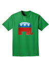 Republican Bubble Symbol Adult Dark T-Shirt-Mens T-Shirt-TooLoud-Kelly-Green-Small-Davson Sales