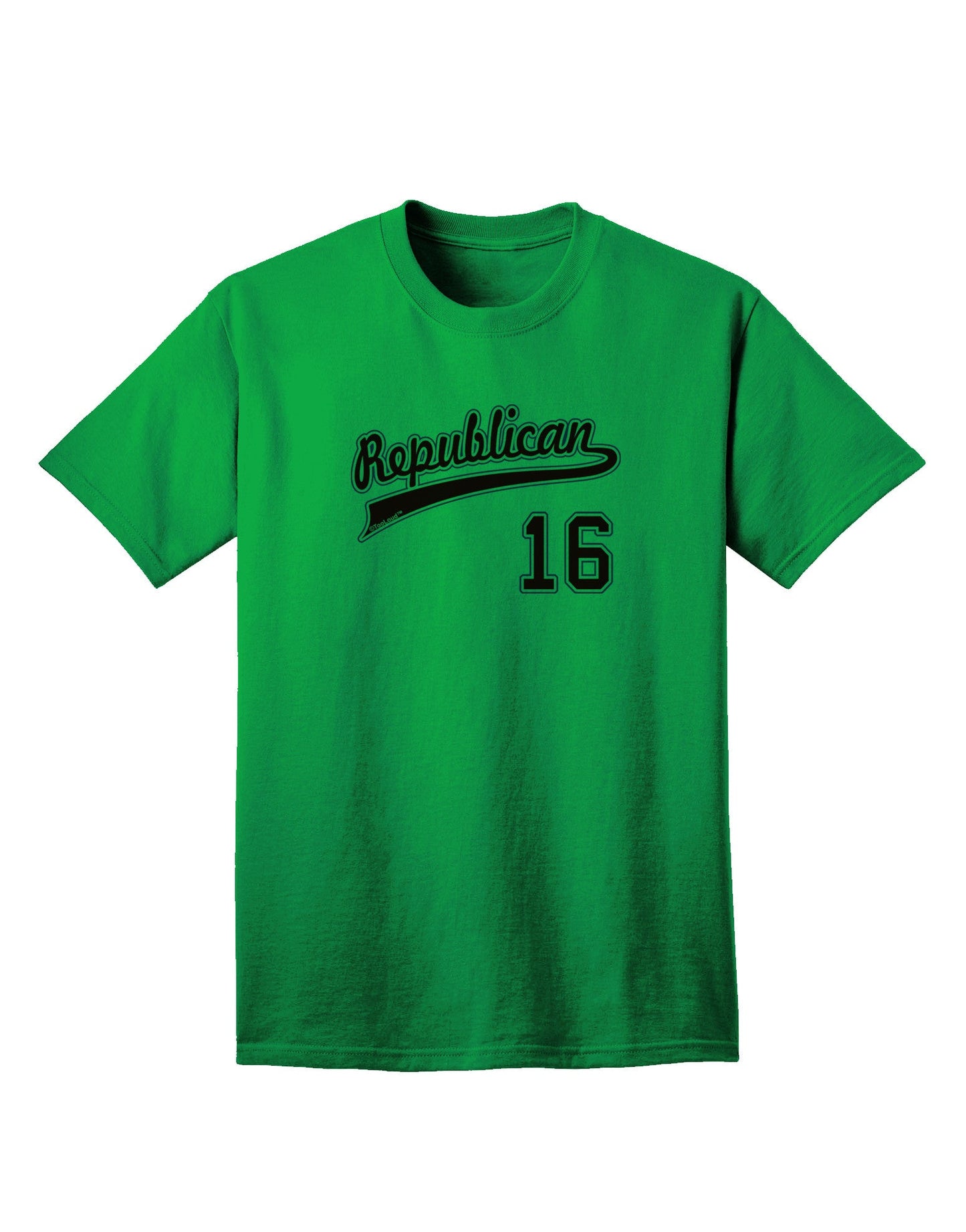 Republican Jersey 16 Adult T-Shirt-unisex t-shirt-TooLoud-Kelly-Green-Small-Davson Sales