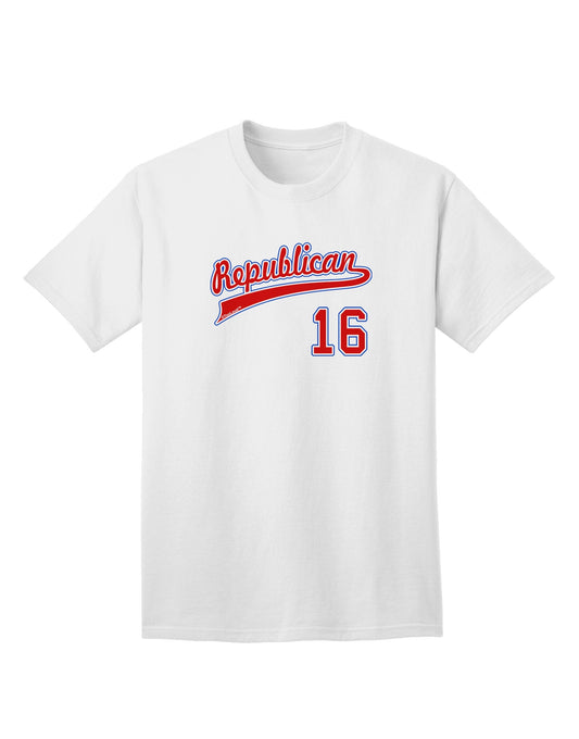 Republican Jersey 16 Adult T-Shirt-unisex t-shirt-TooLoud-White-Small-Davson Sales