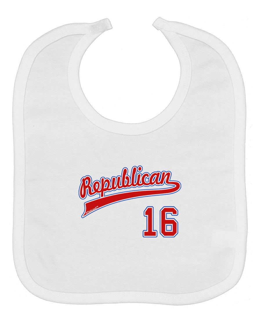 Republican Jersey 16 Baby Bib