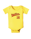 Republican Jersey 16 Baby Romper Bodysuit-Baby Romper-TooLoud-Yellow-06-Months-Davson Sales