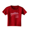 Republican Jersey 16 Toddler T-Shirt Dark-Toddler T-Shirt-TooLoud-Red-2T-Davson Sales