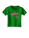 Republican Jersey 16 Toddler T-Shirt Dark-Toddler T-Shirt-TooLoud-Clover-Green-2T-Davson Sales