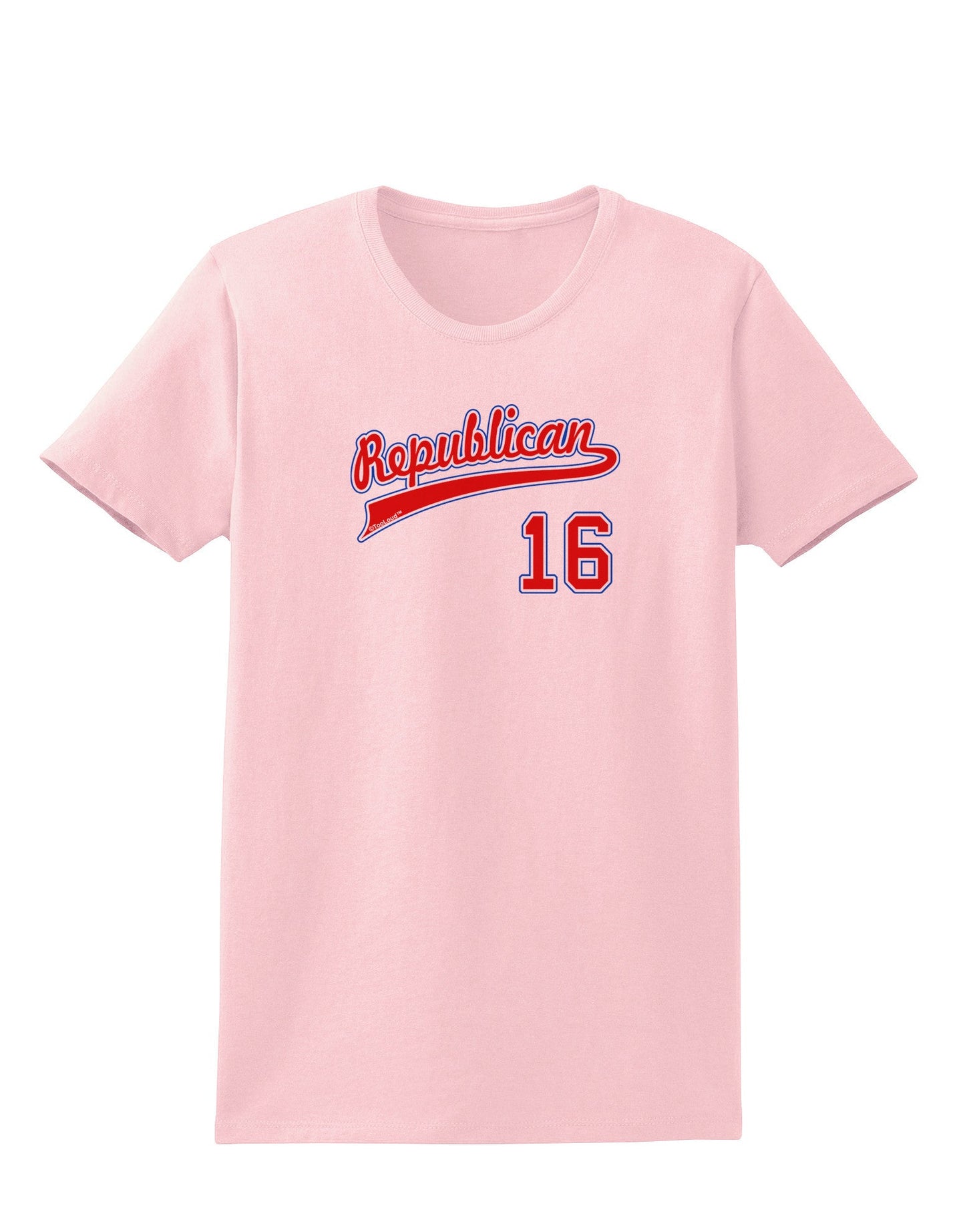 Republican Jersey 16 Womens T-Shirt-Womens T-Shirt-TooLoud-PalePink-X-Small-Davson Sales