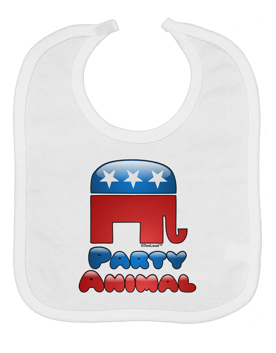 Republican Party Animal Baby Bib