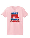 Republican Party Animal Womens T-Shirt-Womens T-Shirt-TooLoud-PalePink-X-Small-Davson Sales