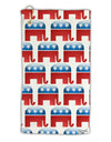 Republican Symbol All Over Micro Terry Gromet Golf Towel 15 x 22 Inch All Over Print-Golf Towel-TooLoud-White-Davson Sales