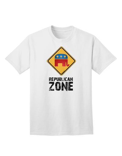 Republican Zone Adult T-Shirt-unisex t-shirt-TooLoud-White-Small-Davson Sales