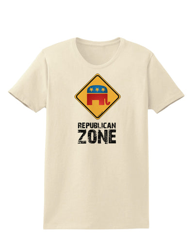 Republican Zone Womens T-Shirt-Womens T-Shirt-TooLoud-Natural-X-Small-Davson Sales