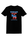 Republicans Can Kiss My - Democrat Womens Dark T-Shirt-TooLoud-Black-X-Small-Davson Sales