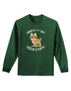 Rescue A Puppy Adult Long Sleeve Dark T-Shirt-TooLoud-Dark-Green-Small-Davson Sales