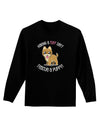 Rescue A Puppy Adult Long Sleeve Dark T-Shirt-TooLoud-Black-Small-Davson Sales
